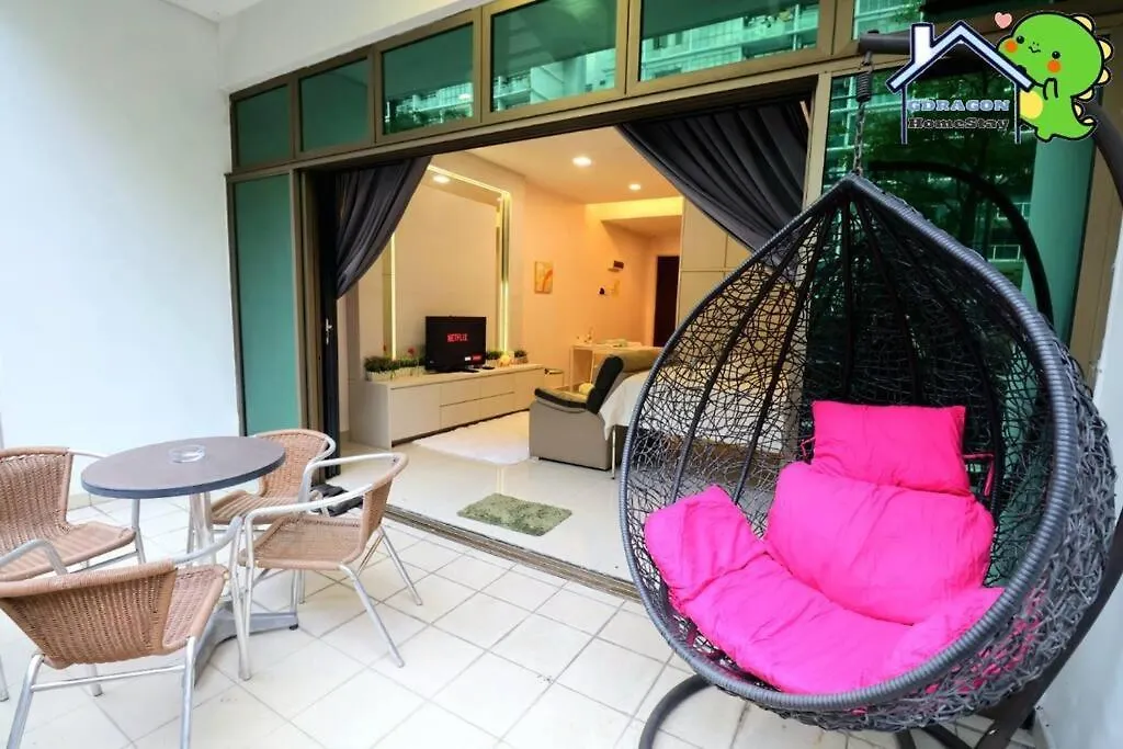 Palazio Comfy Studio Pool Access From Patio By Gdragon Homestay Johor Bahru 0*,