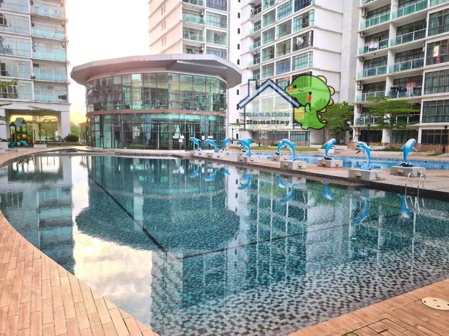 Palazio Comfy Studio Pool Access From Patio By Gdragon Homestay Johor Bahru Apartment