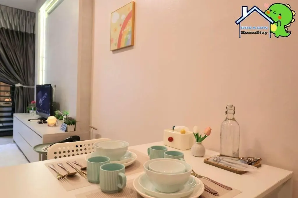 Palazio Comfy Studio Pool Access From Patio By Gdragon Homestay Johor Bahru