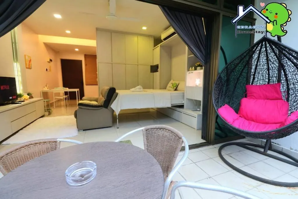 Palazio Comfy Studio Pool Access From Patio By Gdragon Homestay Johor Bahru 0*,  Malaysia
