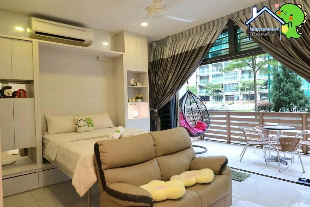 Palazio Comfy Studio Pool Access From Patio By Gdragon Homestay Johor Bahru 0*,  Malaysia
