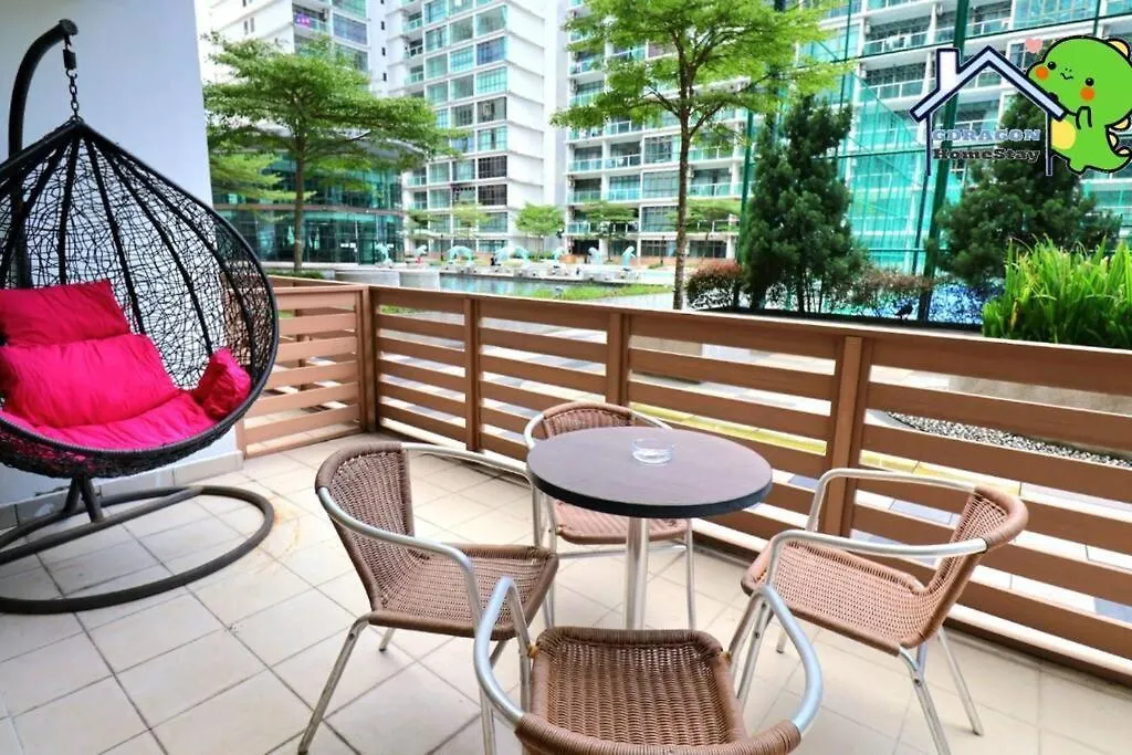 Apartment Palazio Comfy Studio Pool Access From Patio By Gdragon Homestay Johor Bahru